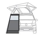 Sidepanel til Moonlight 140 telt