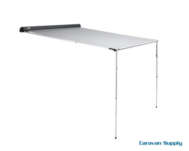 Markise Thule 3200 250 cm svart boks uni grey