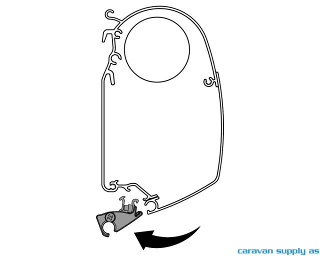Thule tent LED mounting rail 5200