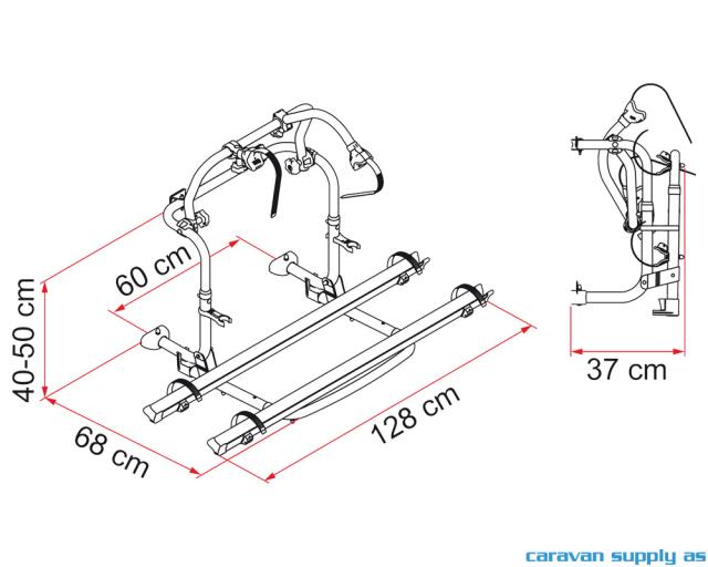Sykkelstativ Carry Bike Pro C Knaus/Eifelland