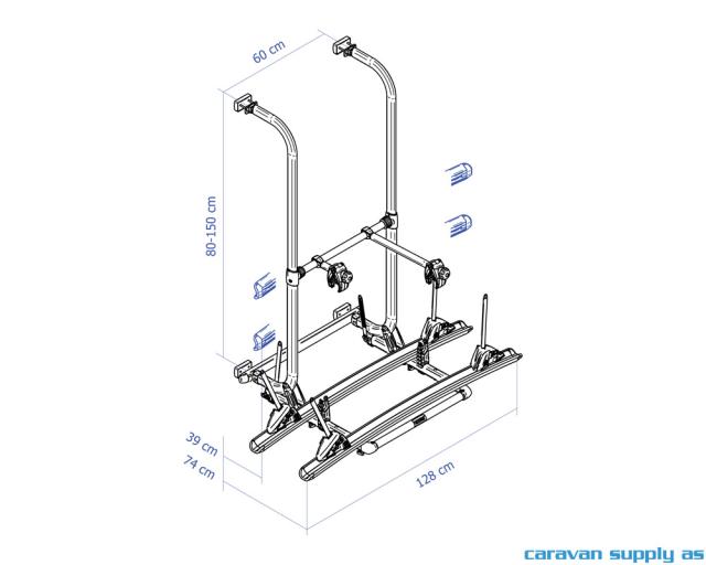 Sykkelstativ Thule Elite G2 standard