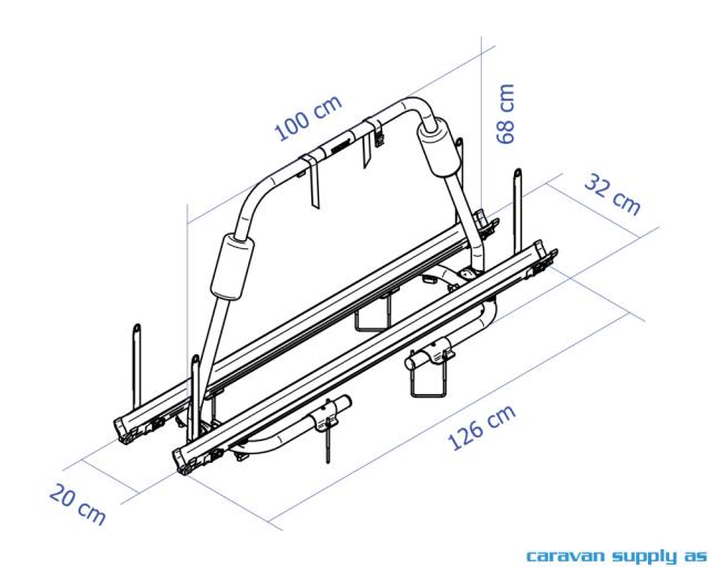 Sykkelstativ Thule Caravan Light