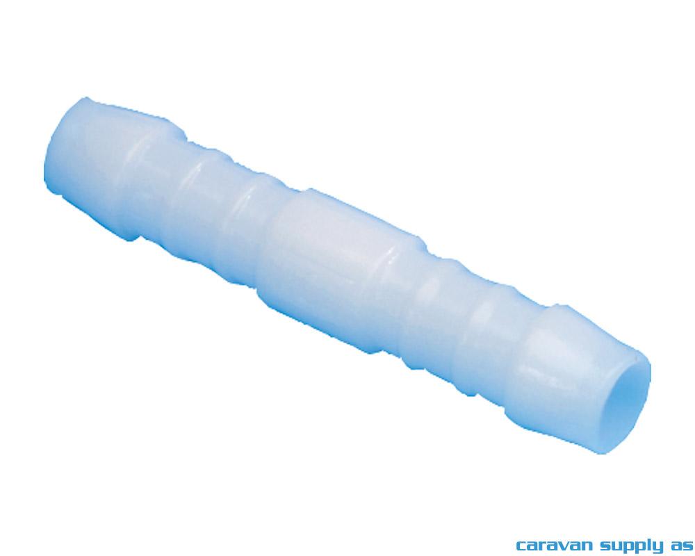 Slangeskjøt vann rett 10mm PVC