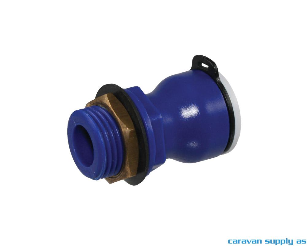 Tankgjennomføring UniQuick Ø12mm m/1/2