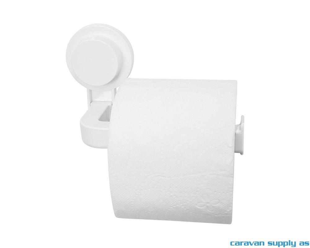 Toalettrullholder m/sugekopp
