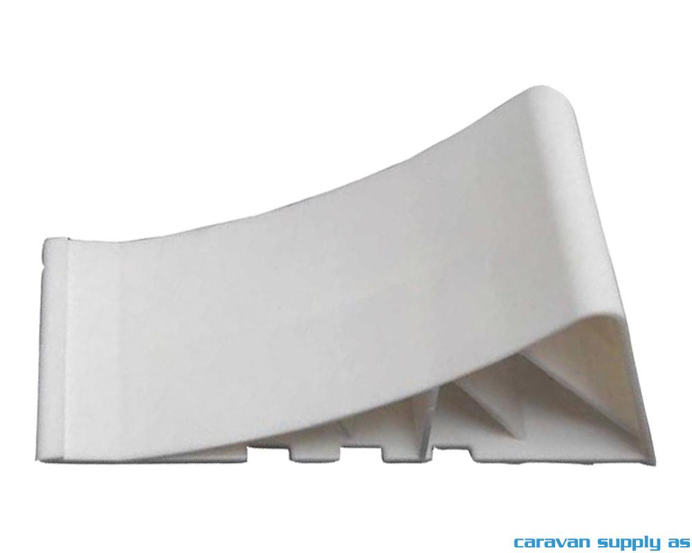 Chock PVC hvit