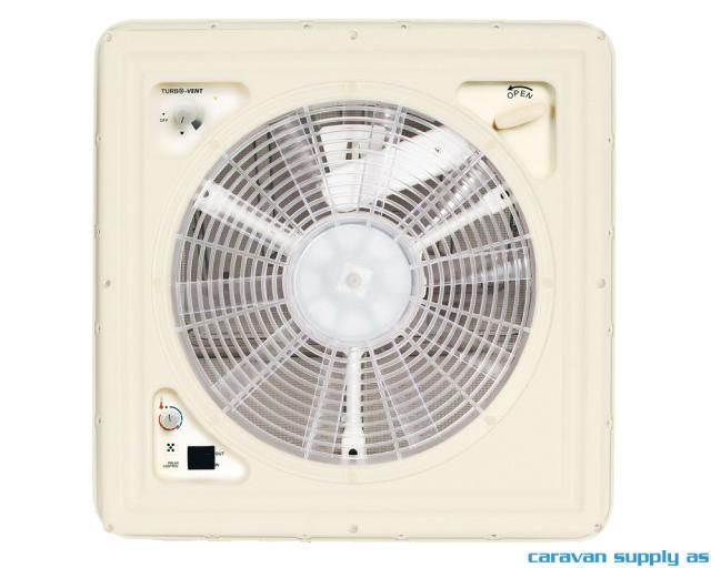 Takluke 40x40cm Fiamma Turbo-Vent crystal
