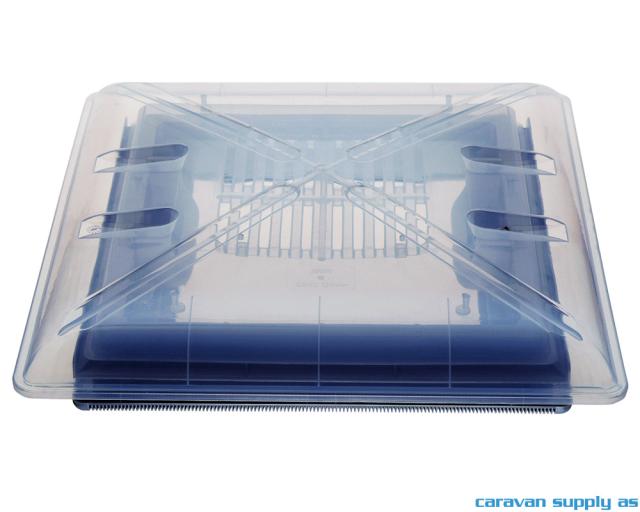 Takluke 40x40cm MPK4600K hvit ramme transp. topp