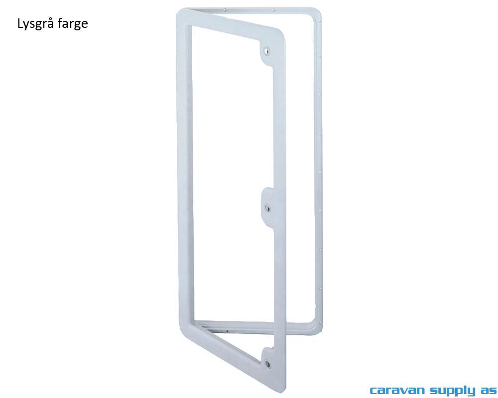 Serviceluke Thetford modell 6 1038x465mm lysgrå