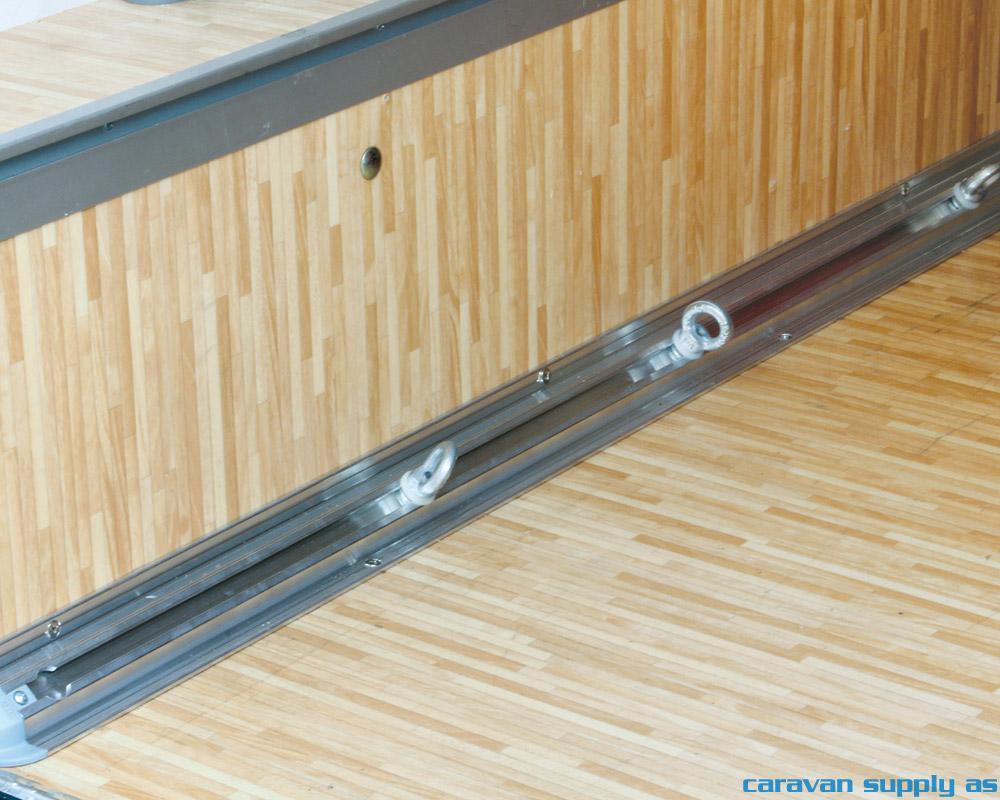 Skinne Fiamma Garage Bars Corner 200x5x5cm 2stk