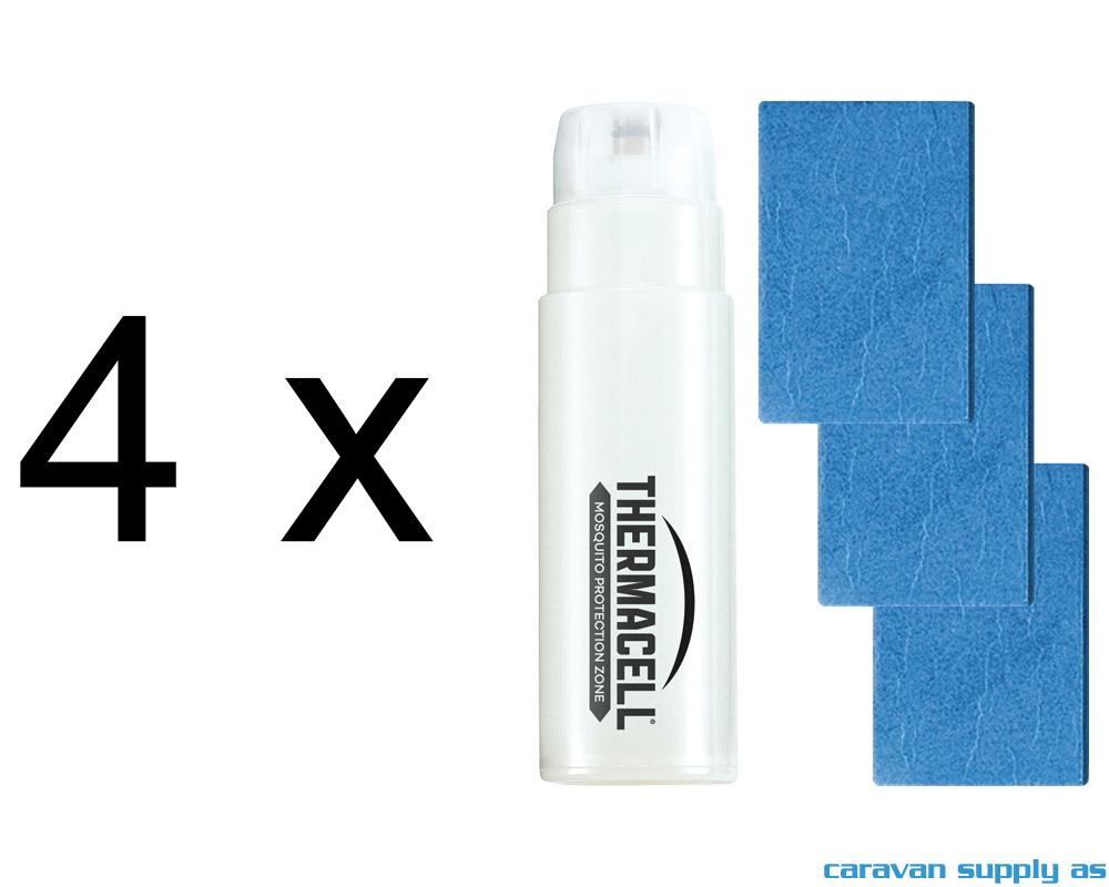 Refill R4 til myggjager Thermacell 4pk = 48 timer