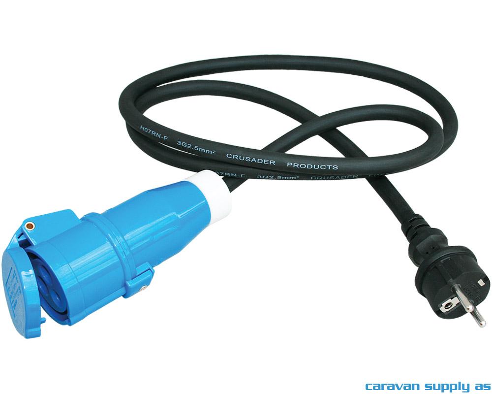 Kabel hann schuko + hunn CEE17
