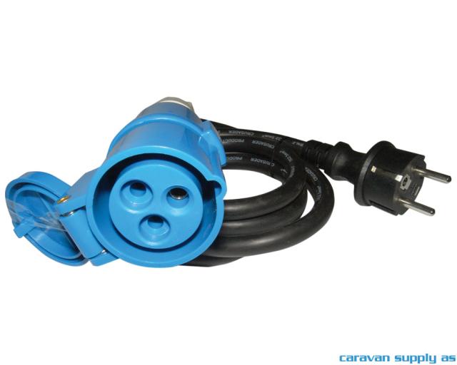 Kabel hann schuko + hunn CEE17