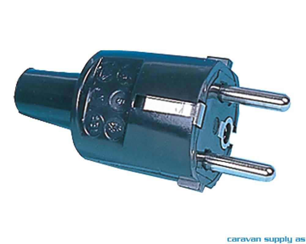 Støpsel 220V hann schuko