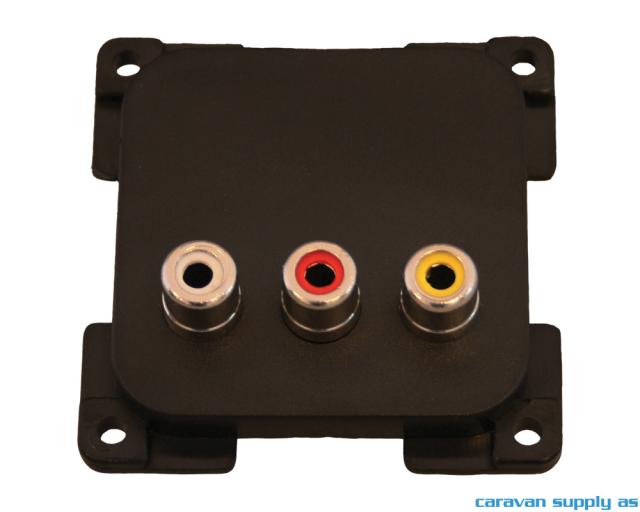 Uttak audio/video C-Line u/ramme