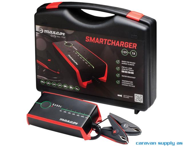 Batterilader Mascot 3245 7A 12V 6trinn