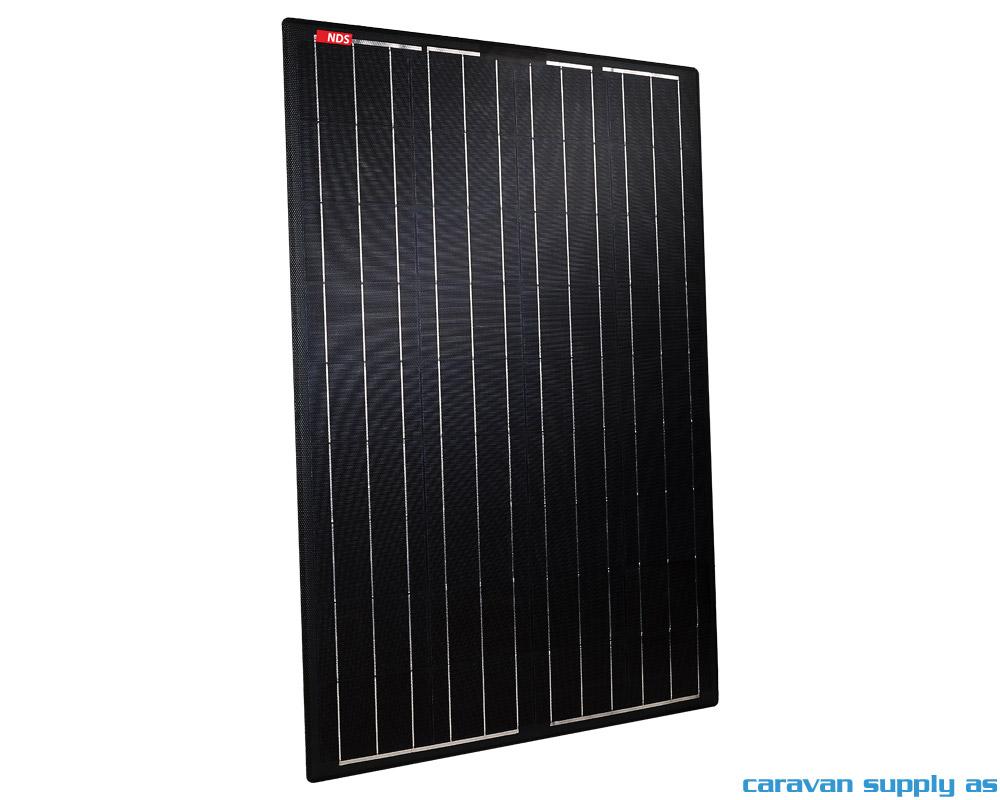 Solcellepanel NDS LIGHTSOLAR BLACK m/MPPT 105W