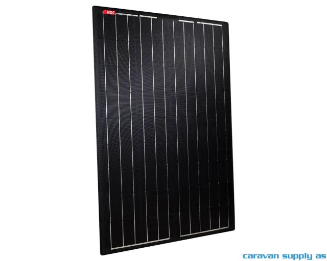 Solcellepanel NDS LIGHTSOLAR BLACK m/MPPT 105W