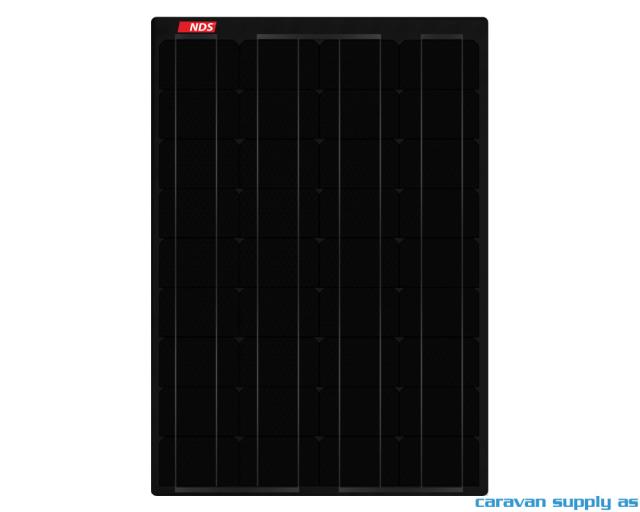 Solcellepanel NDS LIGHTSOLAR BLACK m/MPPT 105W