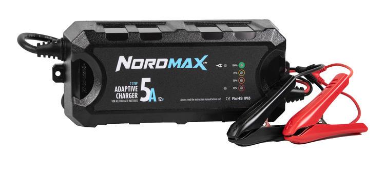 Batteri Laddare 12V 5A