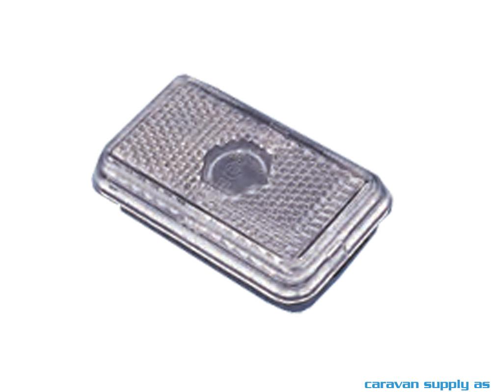Markeringslys Jokon front kantet m/refleks 74x45x5
