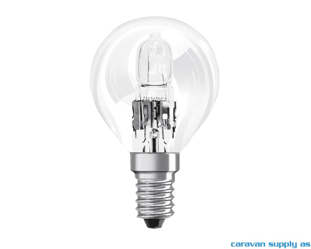 Lyspære E14 15W 12V rørform klar 26x56mm