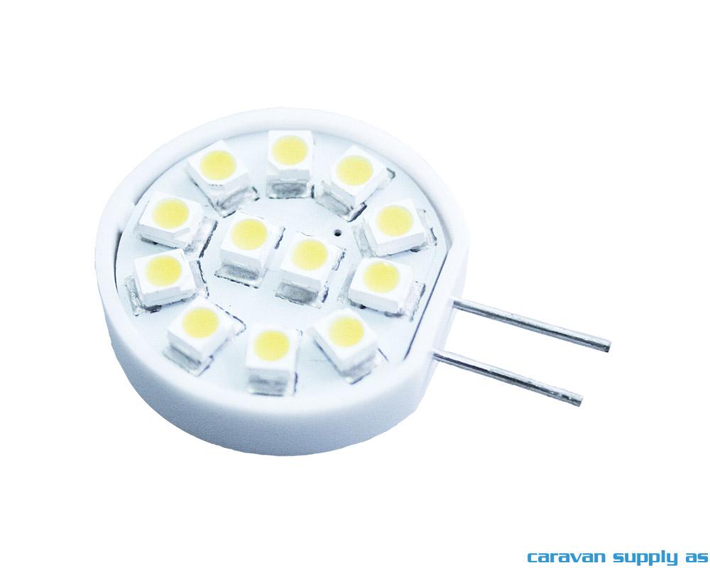 Lyspære G4 LED flat horisontal 150 lumen 1,2W (10W
