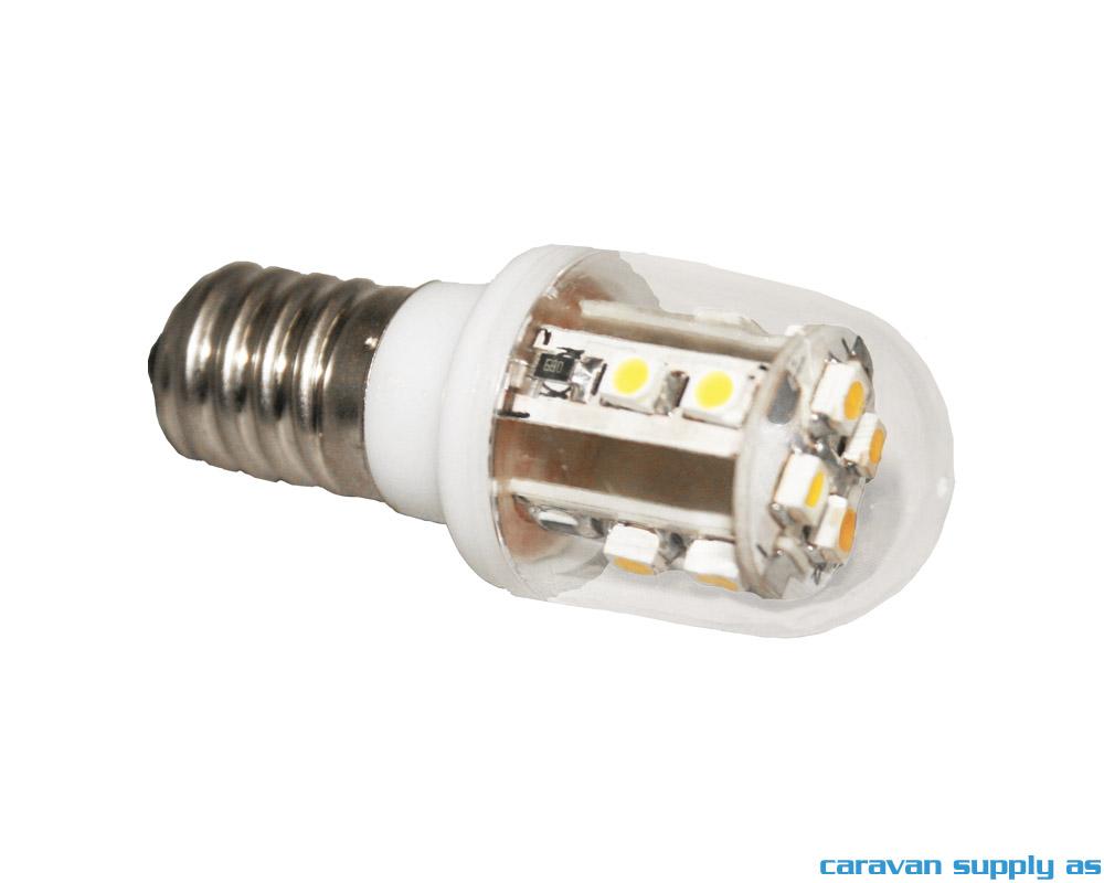 Lyspære E14 LED 60 lumen 0,7W (7W) 12V 21x55mm