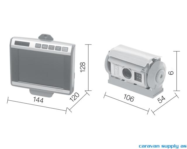 Ryggekamerasystem Dometic PerfectView RVS 580 5