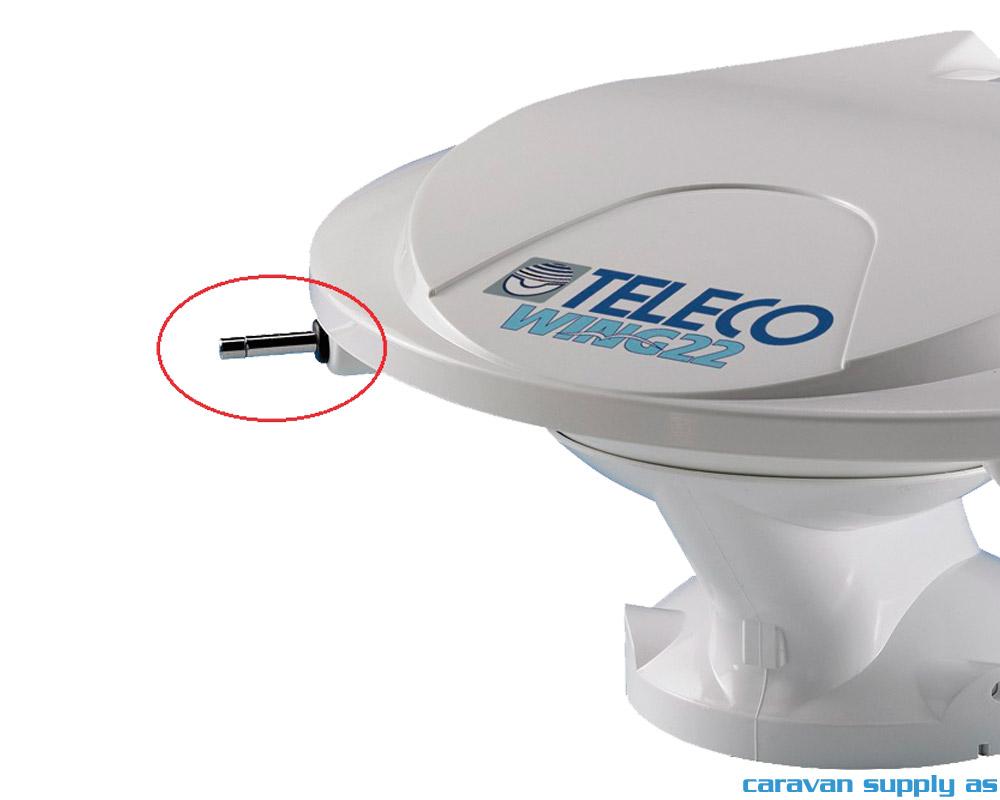 Antennespile til Teleco Wing22