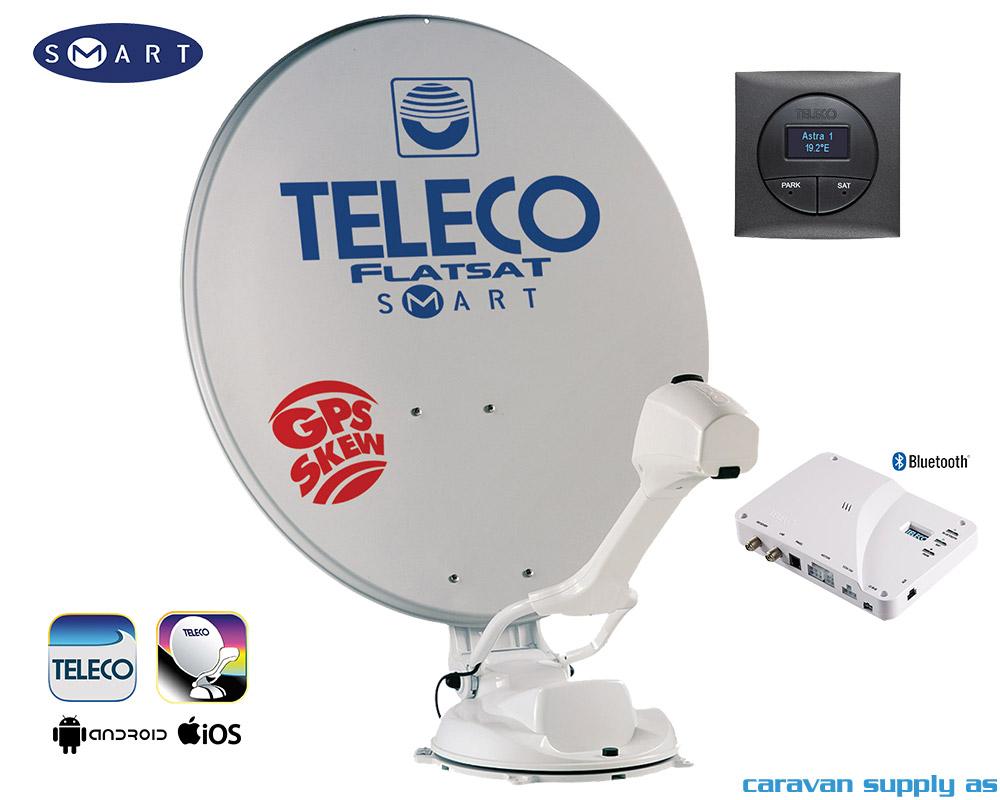 Parabolantenne Teleco FlatSat Easy Skew Smart 85cm