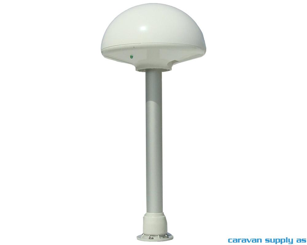 Antenne Tertek Caravan m/120cm mast hvit
