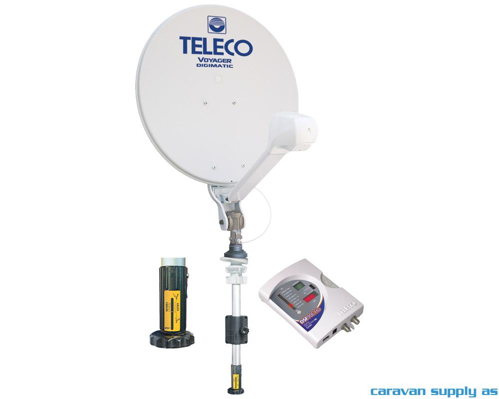 Parabolantenne Teleco Voyager Digimatic 85cm m/mas