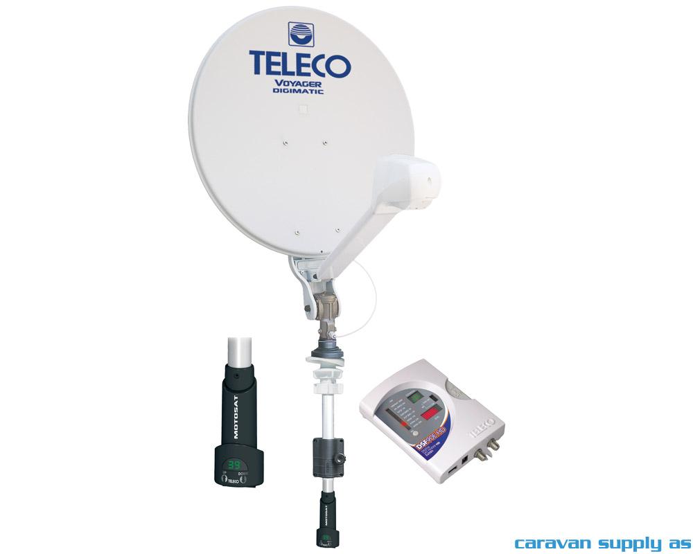 Parabolantenne Teleco Voyager Digimatic 85cm m/mas