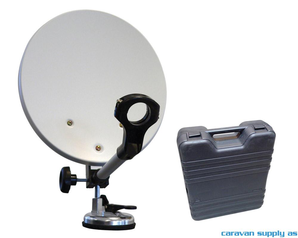 Parabolantenne Camping Kit 35cm m/koffert