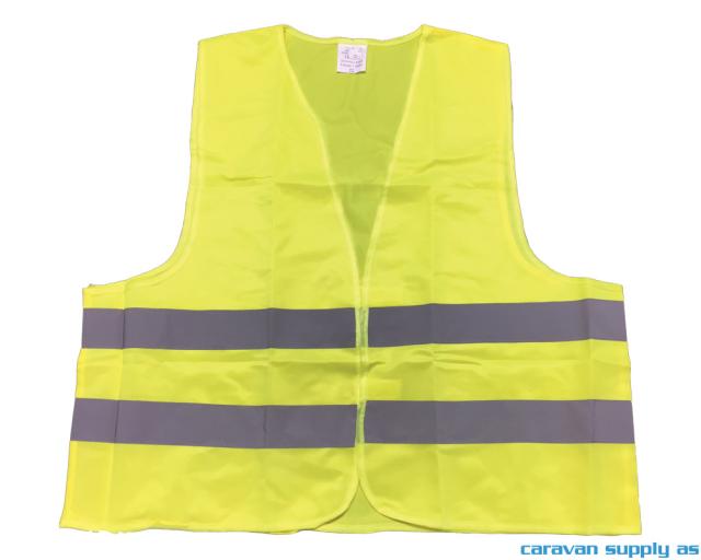 Refleksvest gul