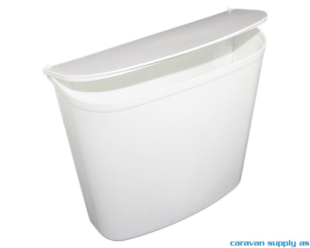 Søppelkasse Lucca 4,5l m/veggfeste 27x25x14cm