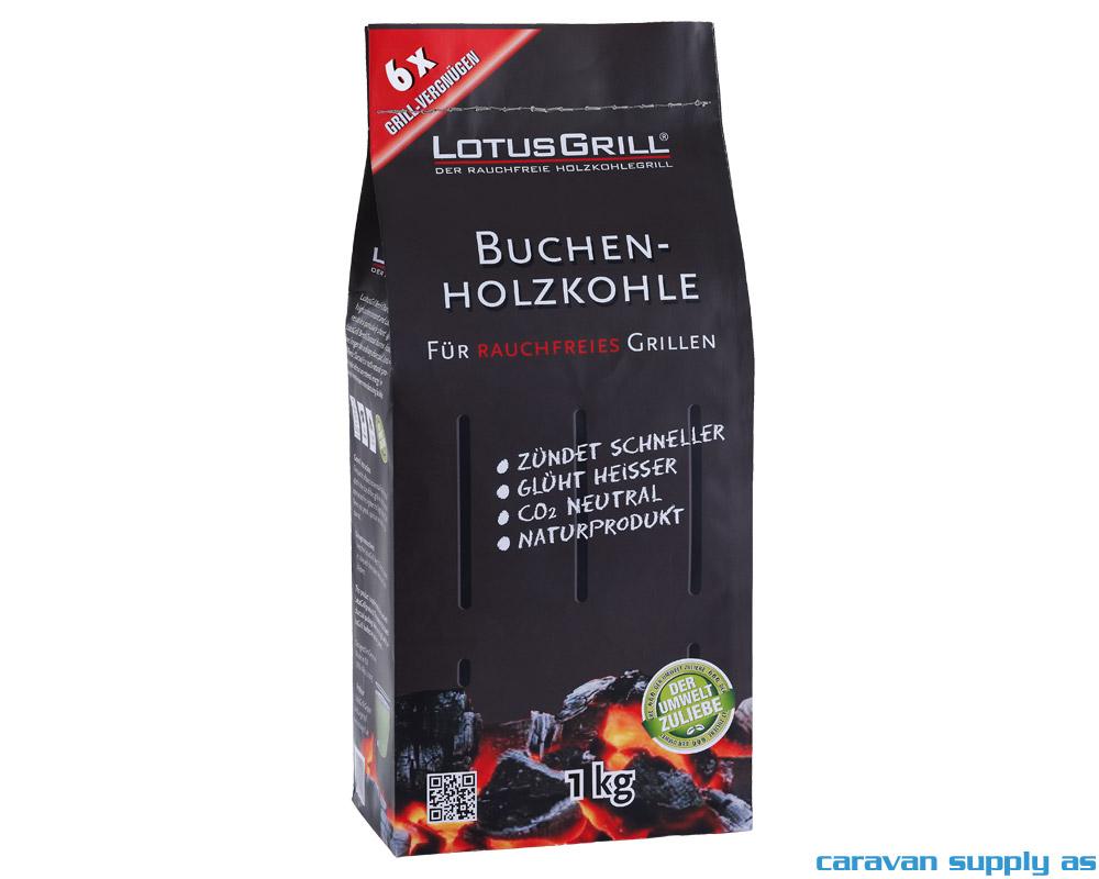 Grillkull LotusGrill bøketre 1kg