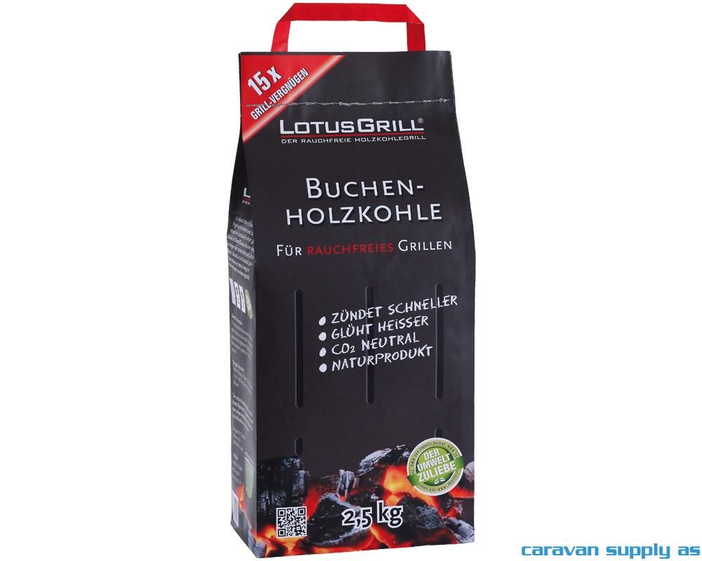 Grillkull LotusGrill bøketre 2,5kg