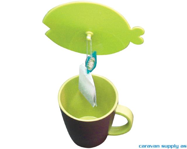Lokk til glass Gimex Fishlid silikon 4 pk.