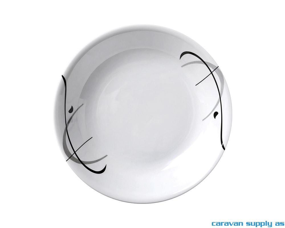 Suppetallerken Brunner Serenade Ø21cm