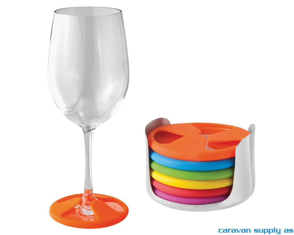Glassbrikke Brunner Rondo 6 pk.