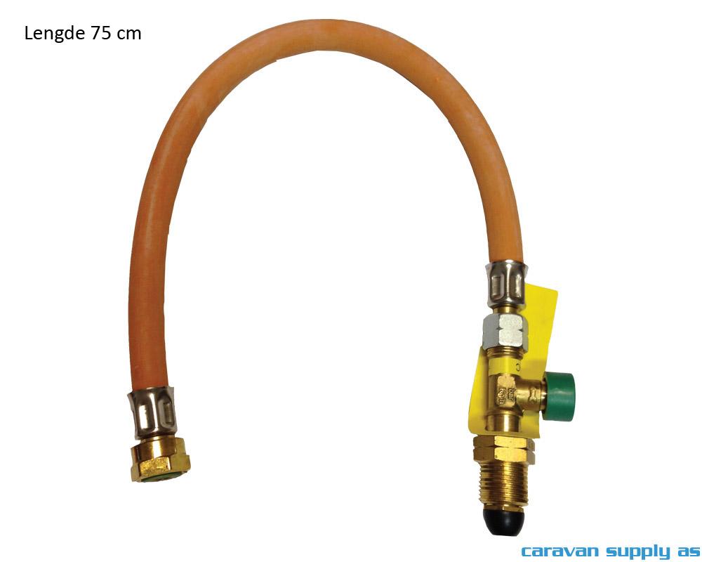 Gasslange Truma m/slangebruddssikring 75cm G10 N/S