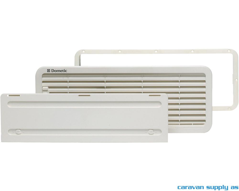 Luftegitter Dometic LS200 nede 479x185mm hvit 9500