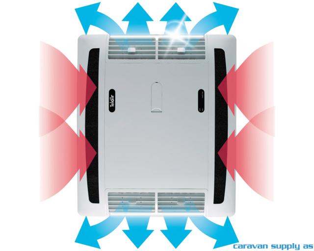 Klimaanlegg Telair Dualclima 8400H 6,5-8m