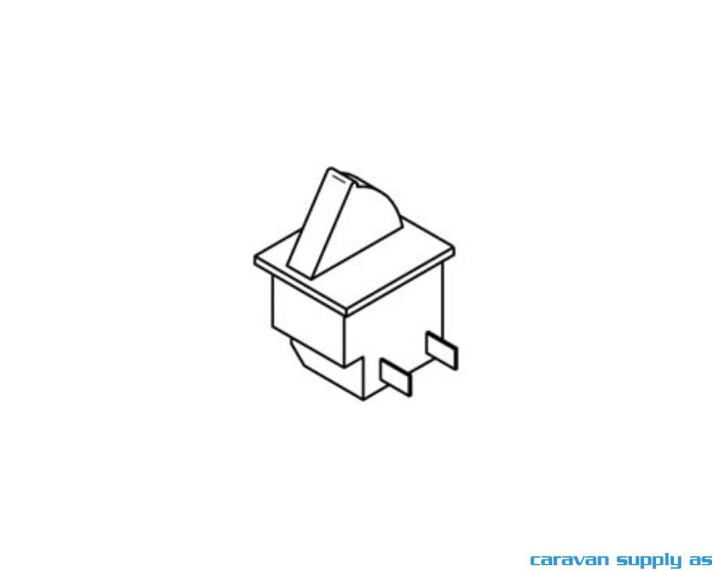 Alarm switch for single+slide-out step