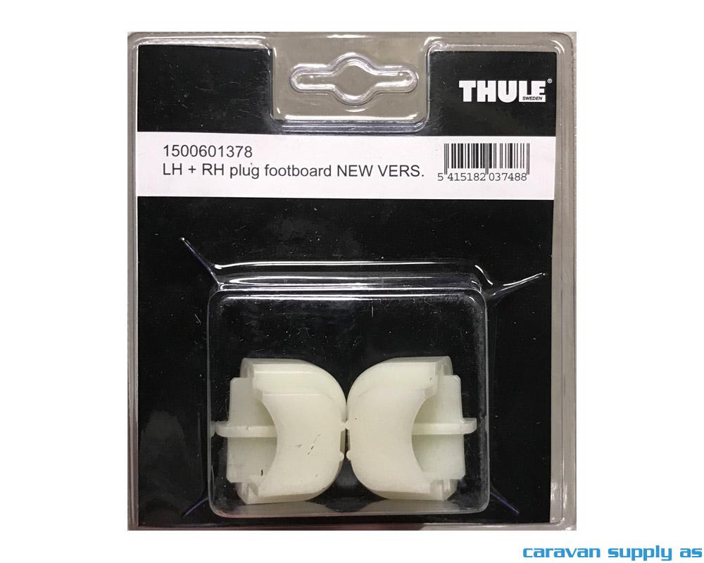 LH+RH plug footboard black - single/double step