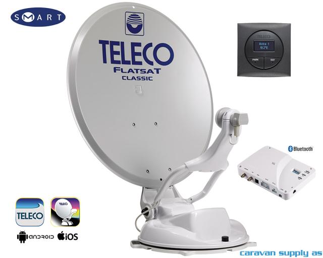 Parabolantenne Teleco FlatSat Classic Smart 85cm h