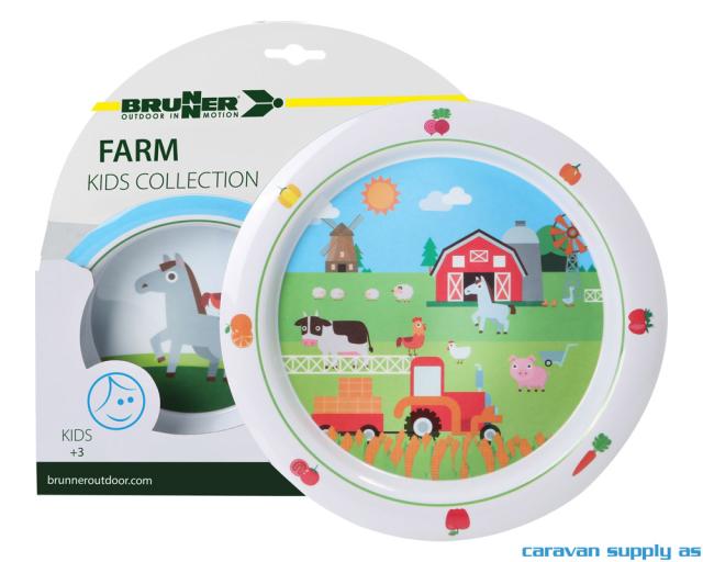 Servise Brunner Farm til barn